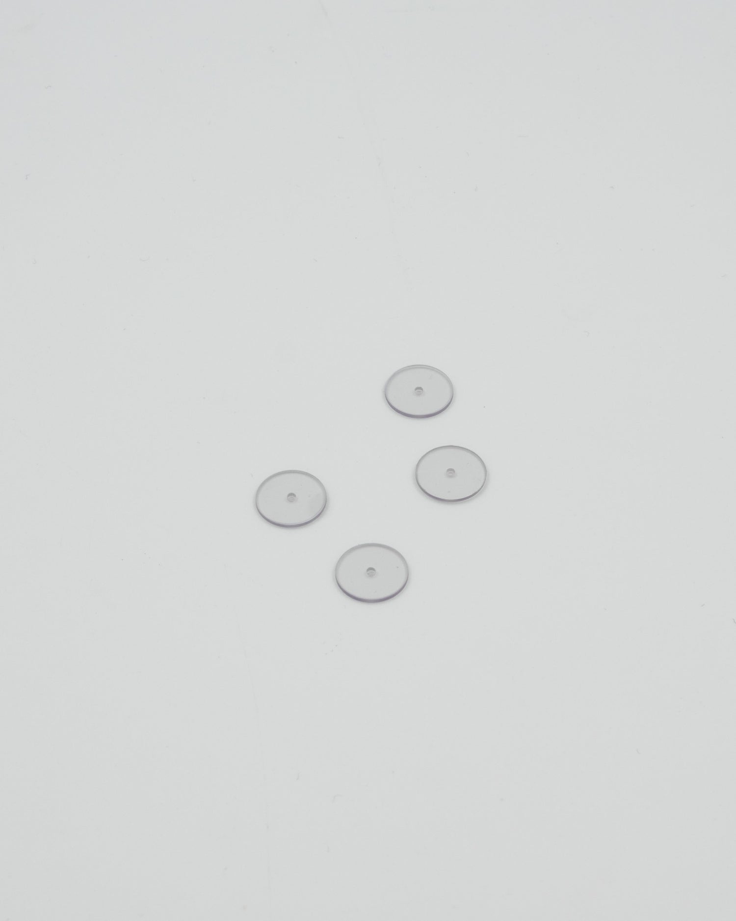 Silicone supports for stud earrings