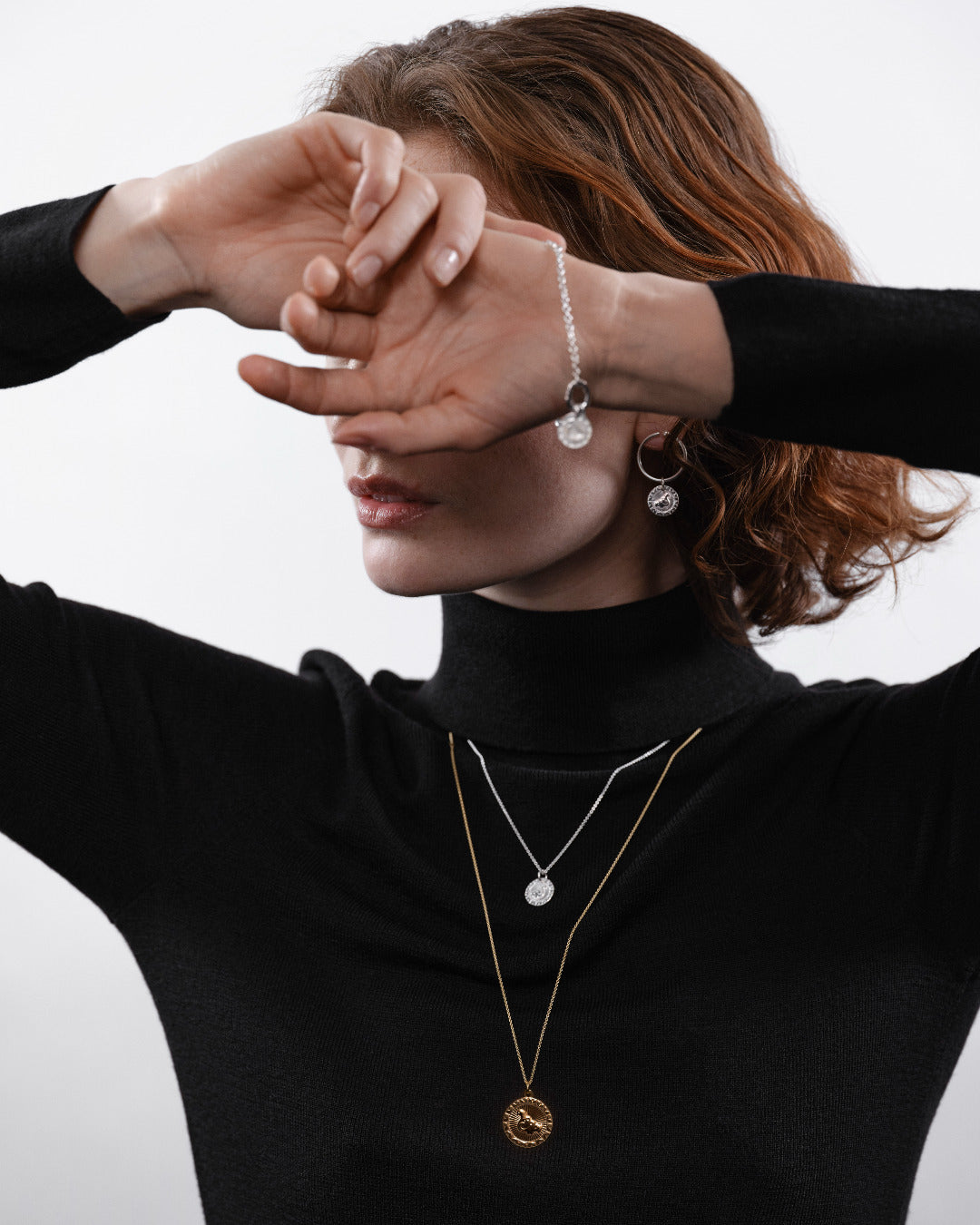 Amulet Mini Charm Kalevala Fortune Bird bronze