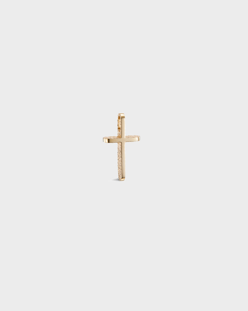 The Cross of joy charm, gold