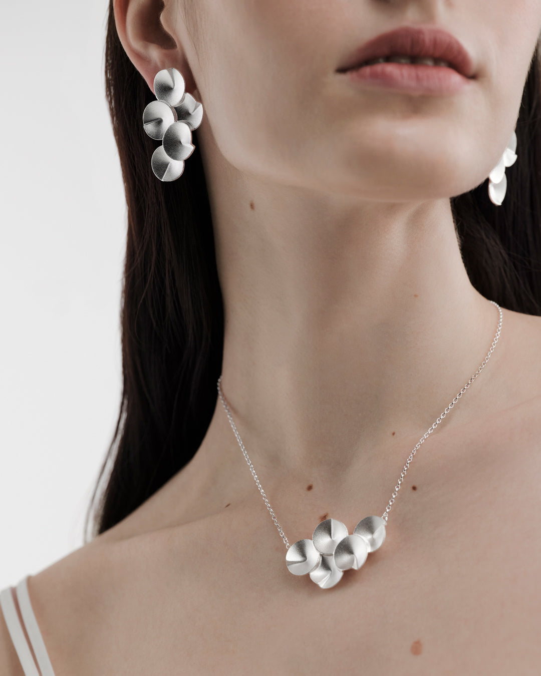 Kaikuja-korvakorut hopea