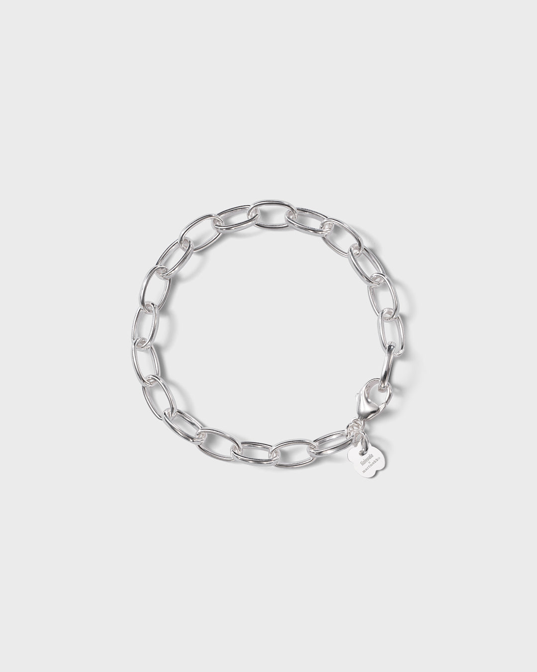 Kalevala x Marimekko Garden -rannekoru hopea