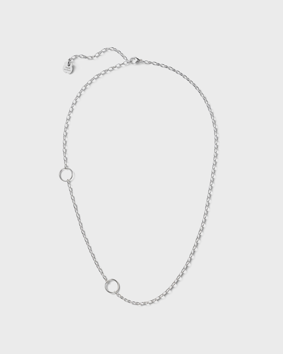 Kalevala x Marimekko Garden -riipusketju 60 cm hopea