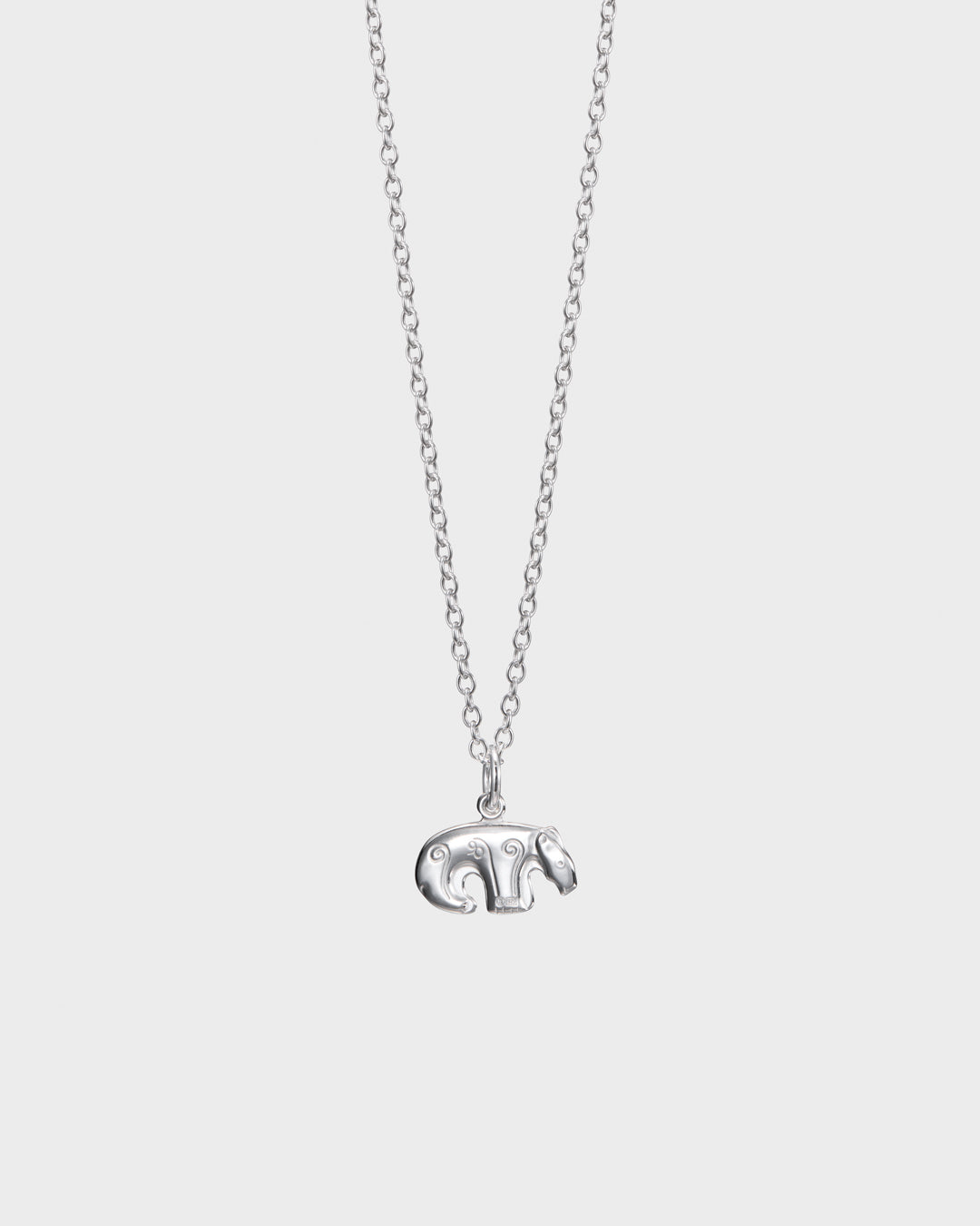 Kalevala Bear Pendant large silver