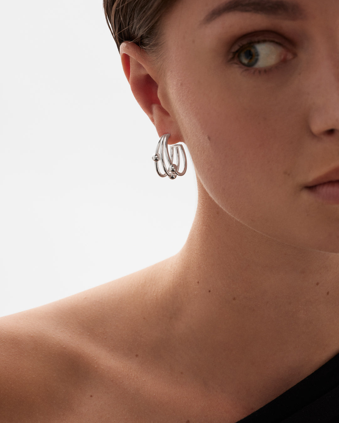 Kehät earrings small silver