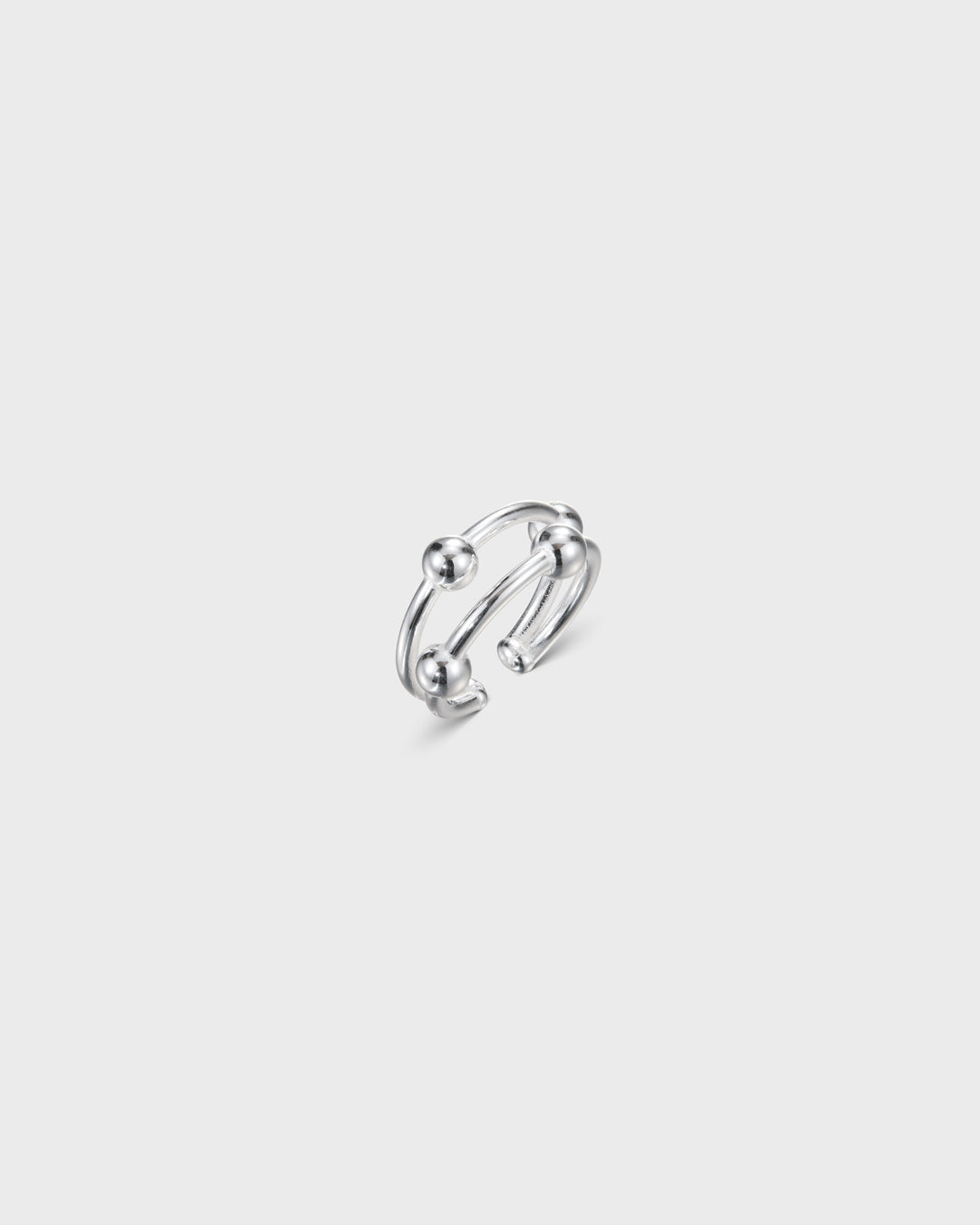 Kehät earcuff silver
