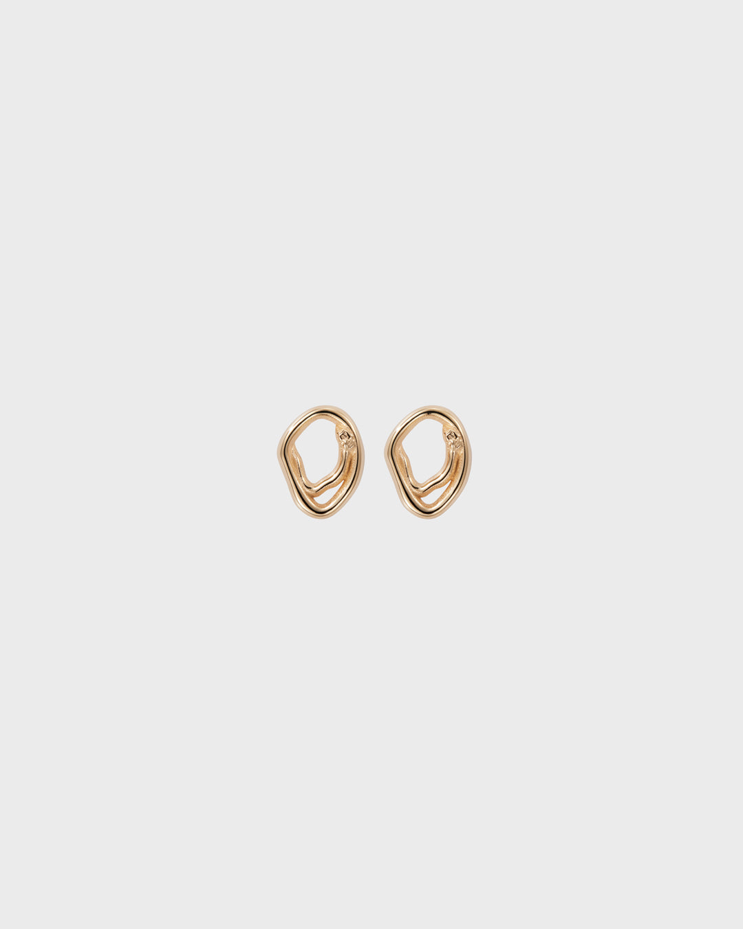 Männyt earrings gold 14K