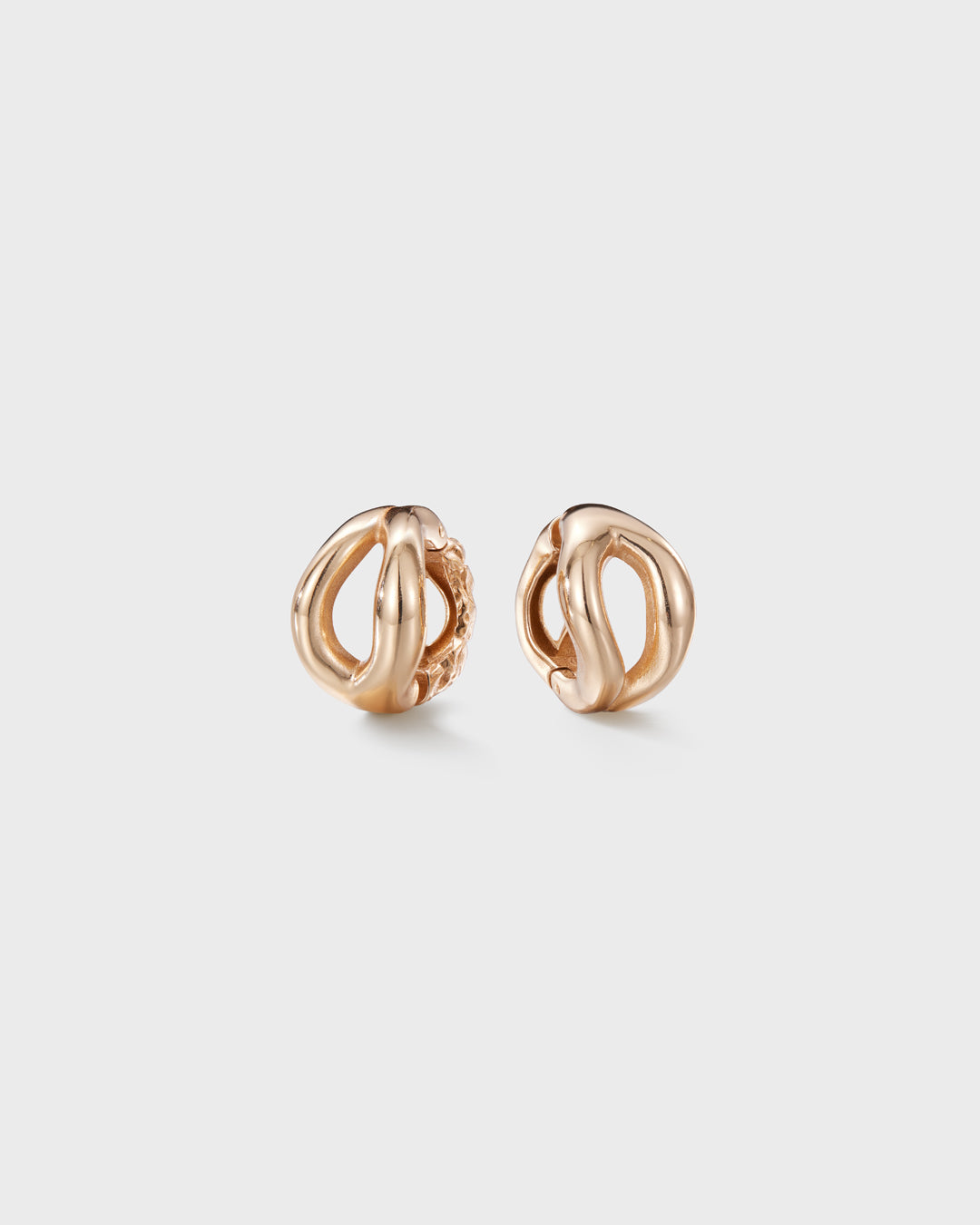Männyt earrings hoop bronze