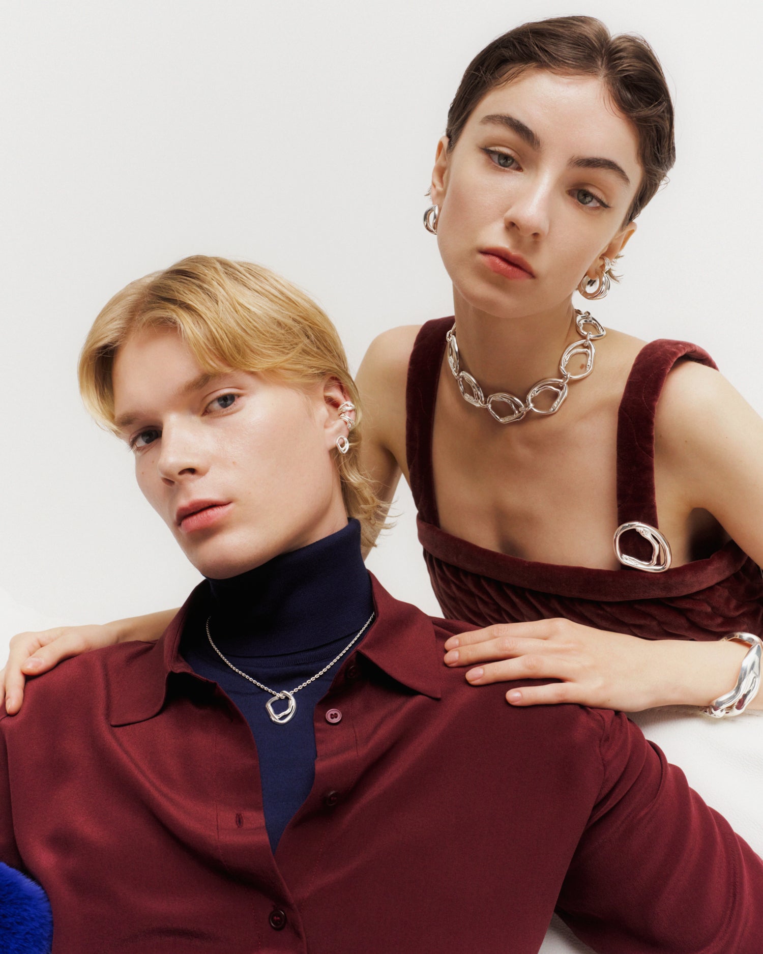 Männyt ear cuff silver