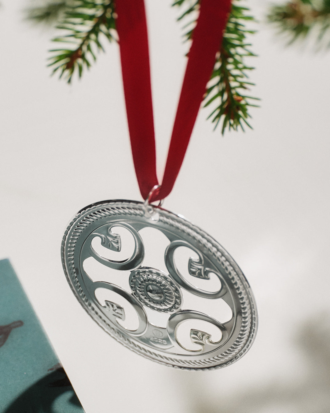 Christmas Ornament 2025 Silver Räisälä