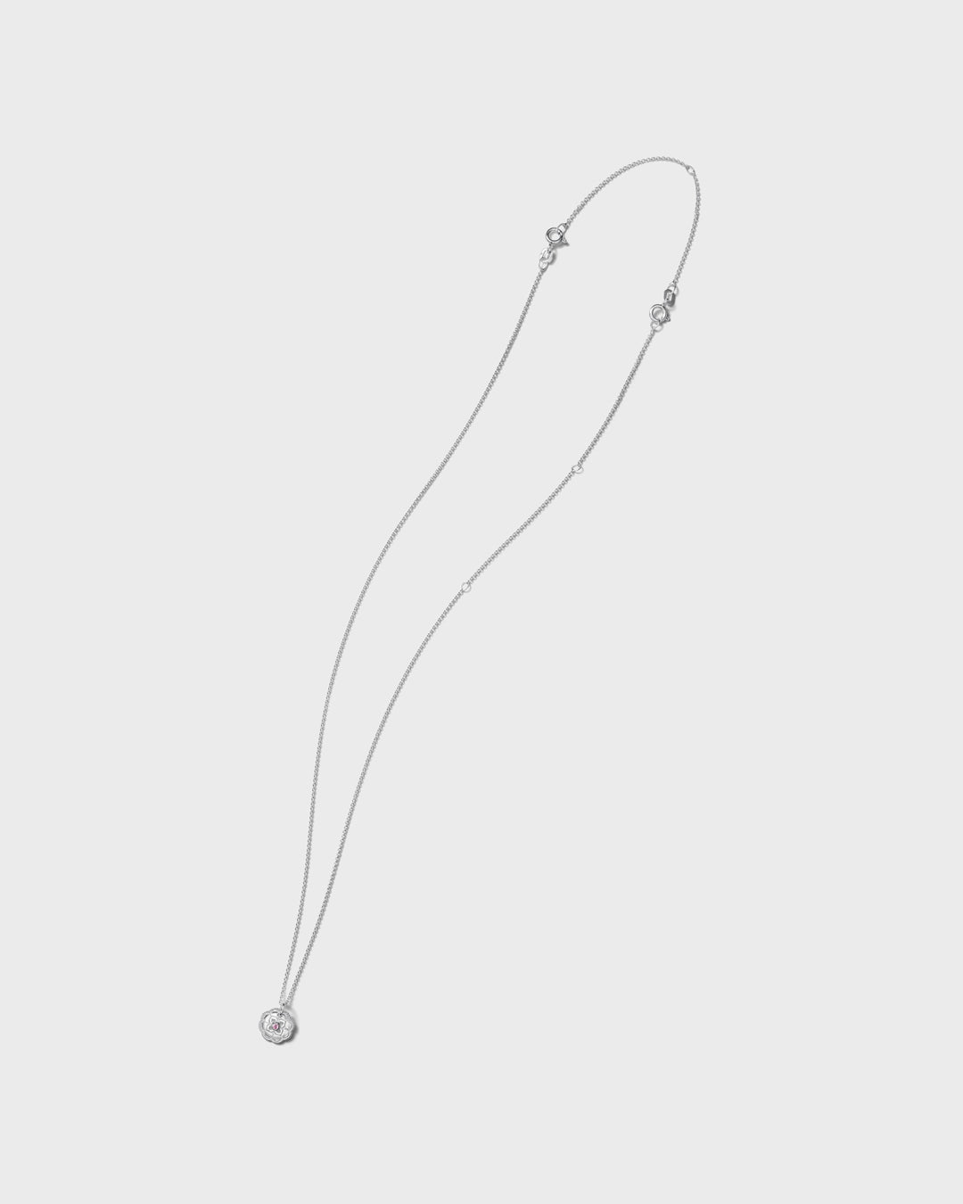 Pink Ribbon 2023 Pendant Sailor's Knot silver pink zirconia