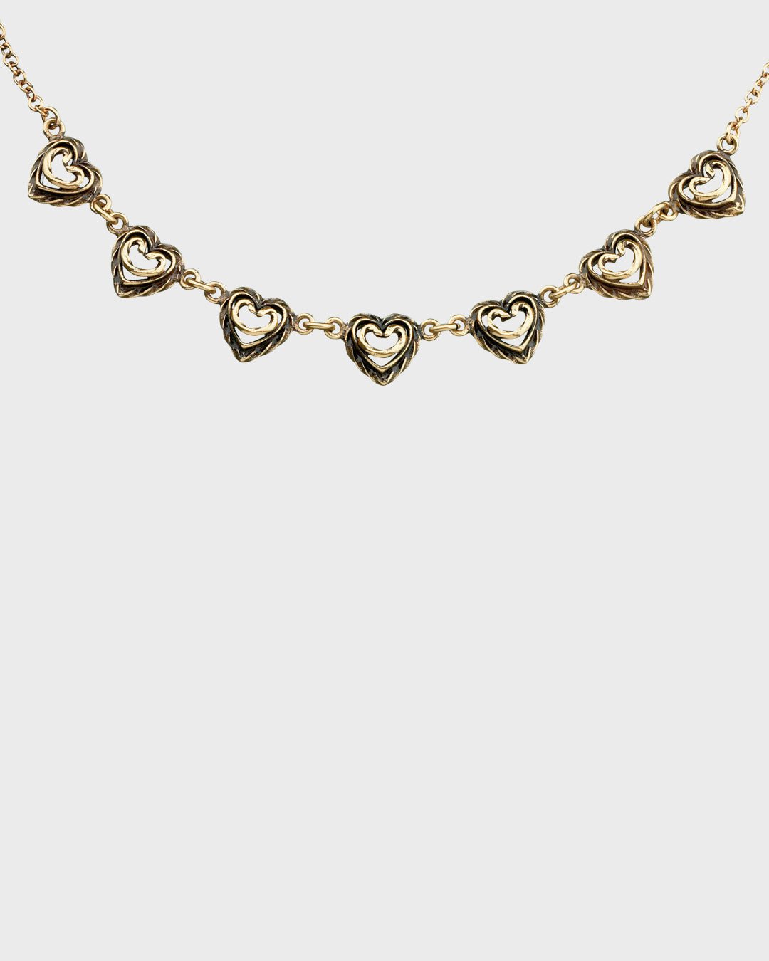 Preloved Heart of the House necklace 42/45 cm bronze