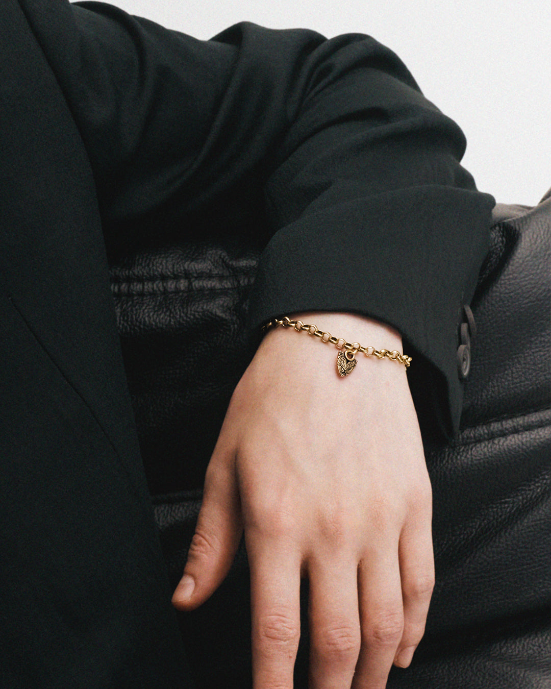 Live Hard Live Your Dream Bracelet small silver