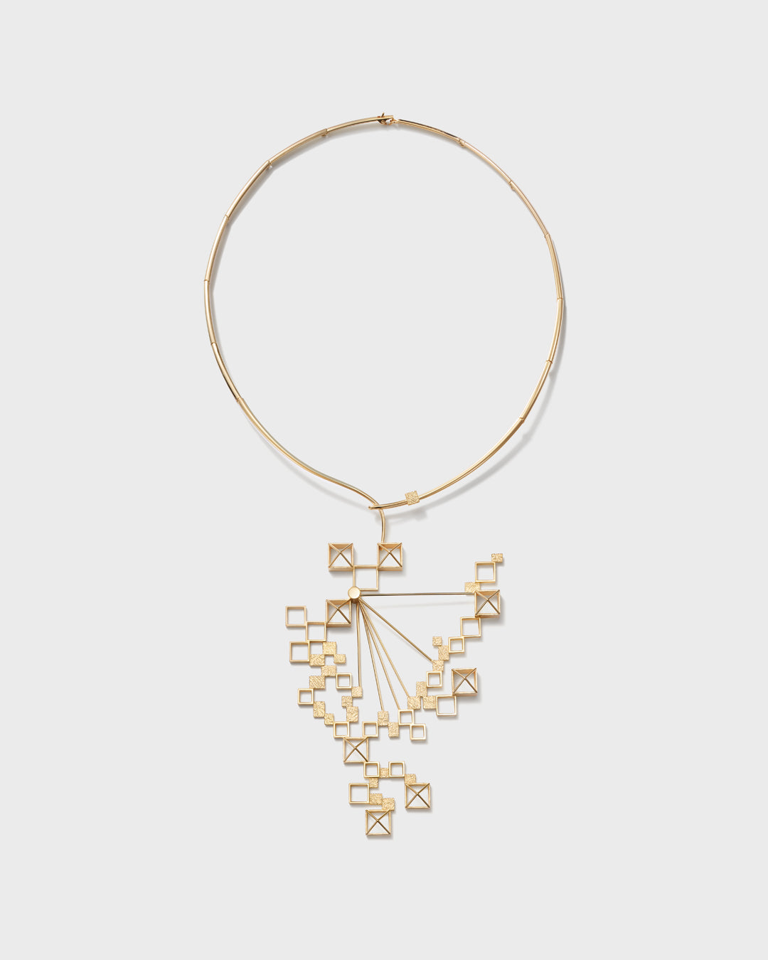 Himmeli necklace large gold