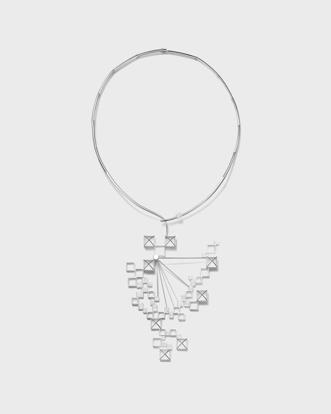 Himmeli necklace large silver