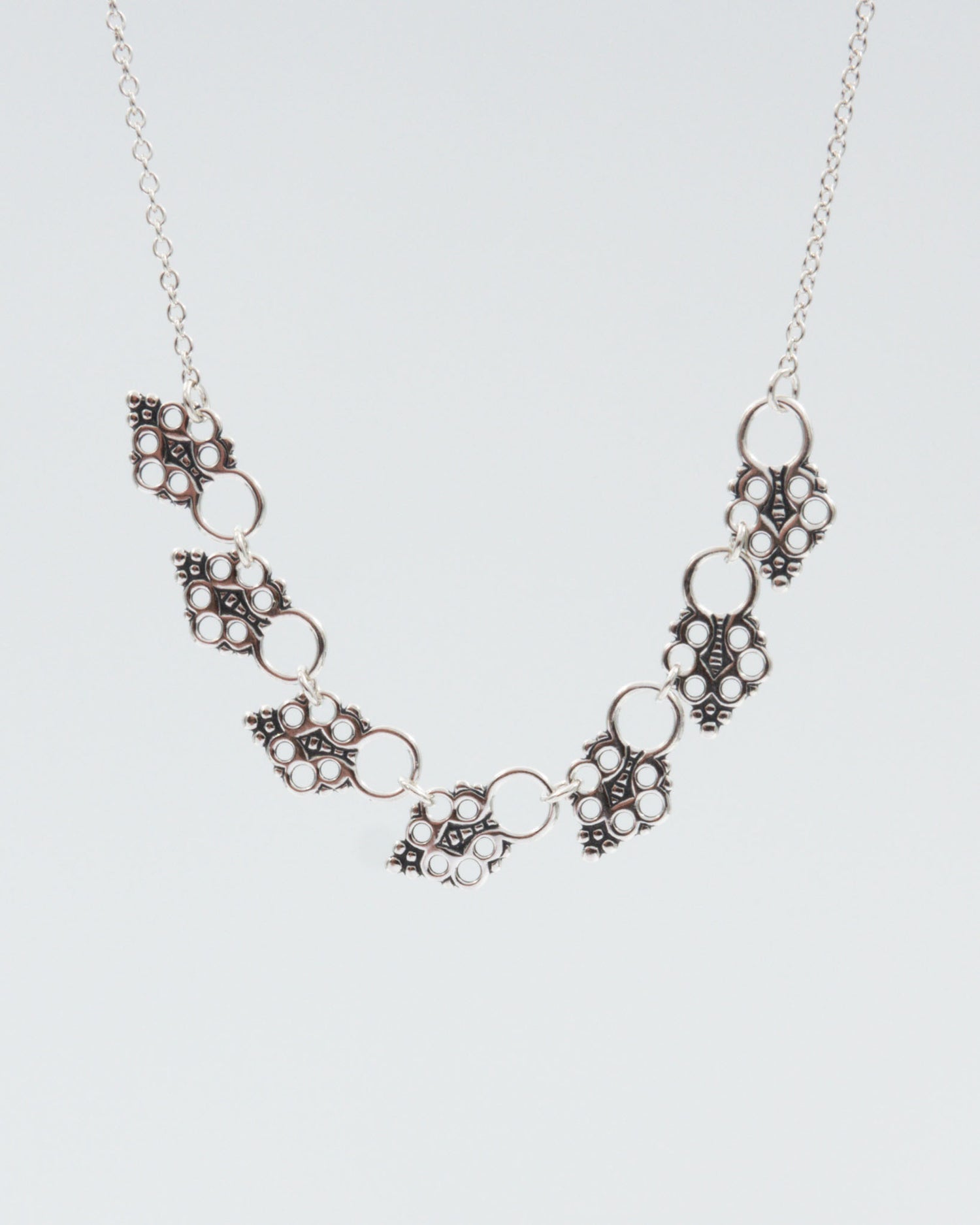 Pitedty Lapland jewelry necklace 42/45 cm silver