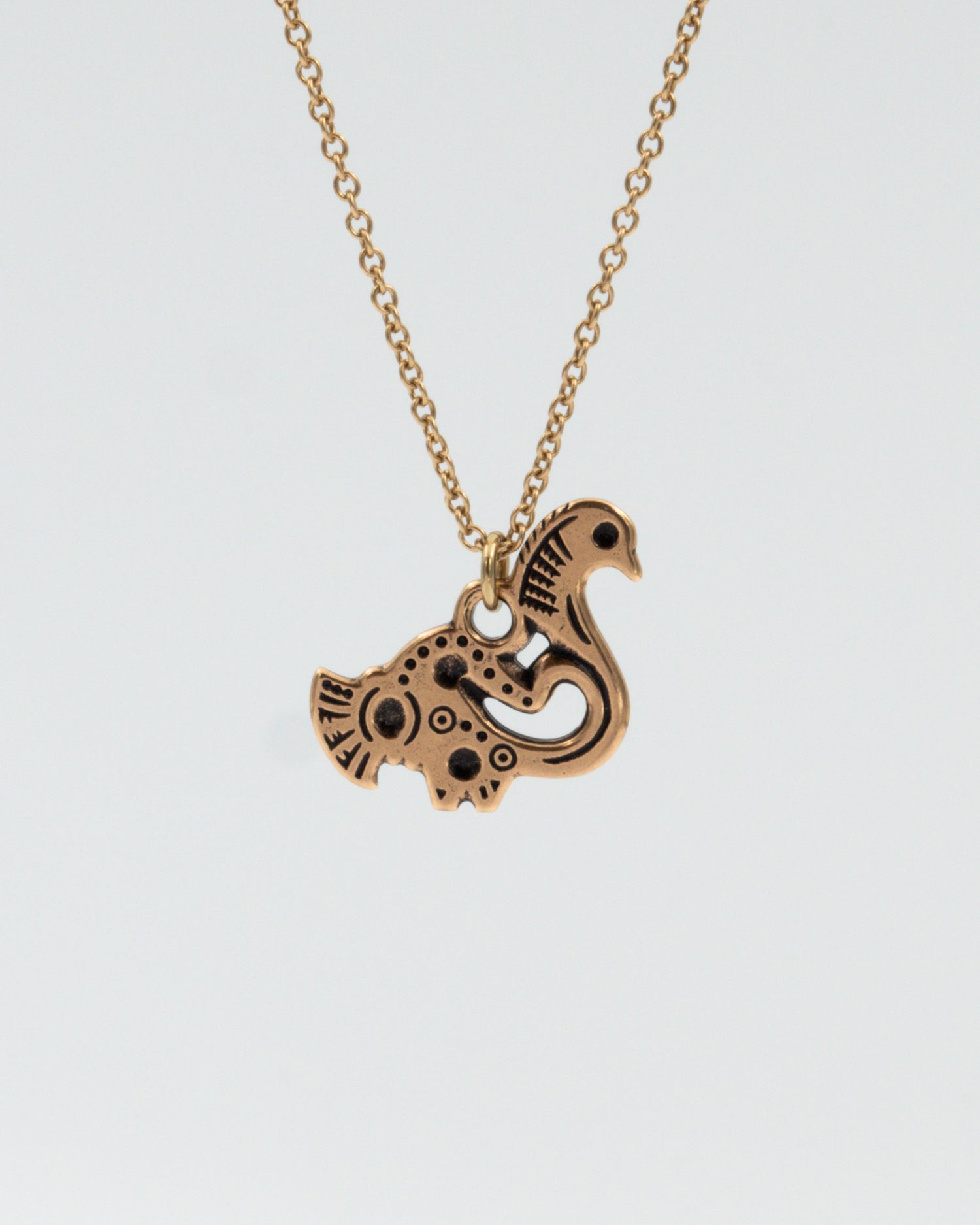 Kept Tampere bird pendant 60 cm bronze