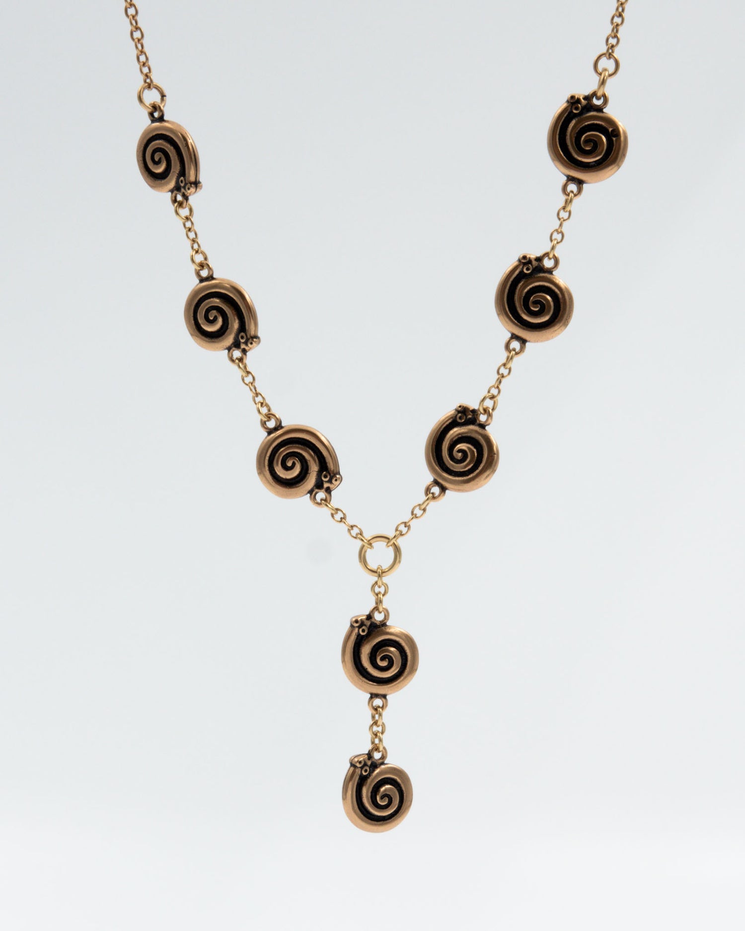 Held Copper snake-wrapped 45 cm bronze