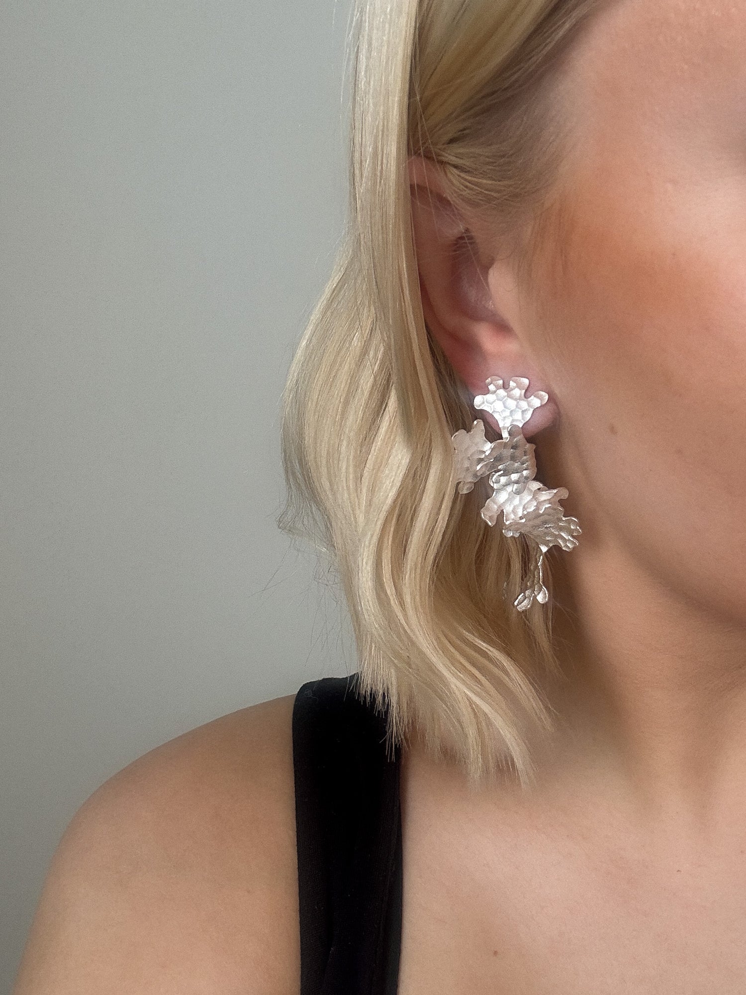 Tundra Earrings 2-piece Silver