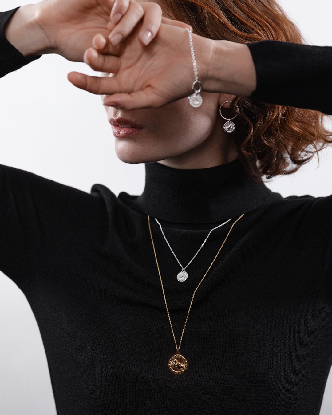 Amulet Pendant Kalevala Fortune Bird Bronze