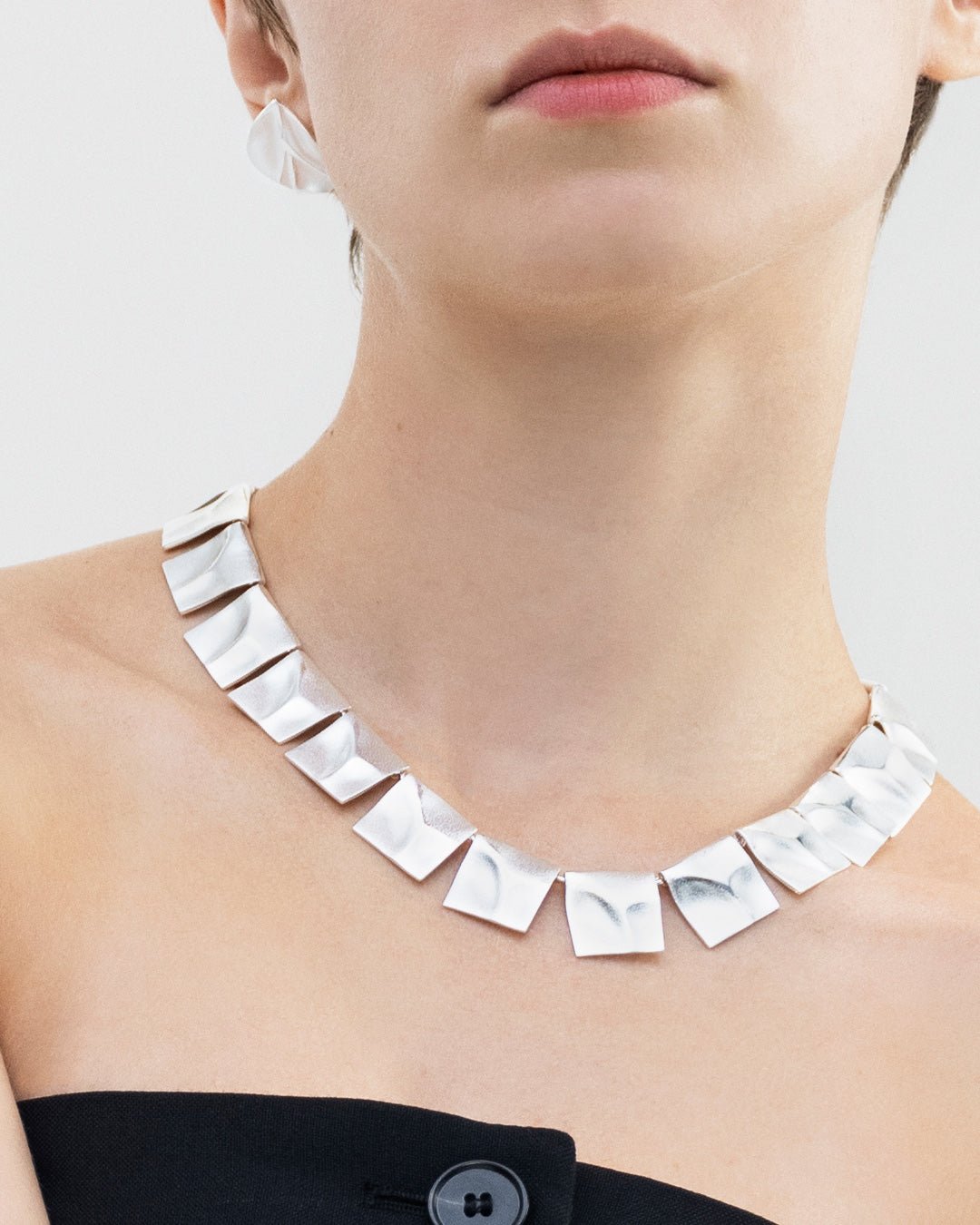 Galactic Peaks Necklace silver