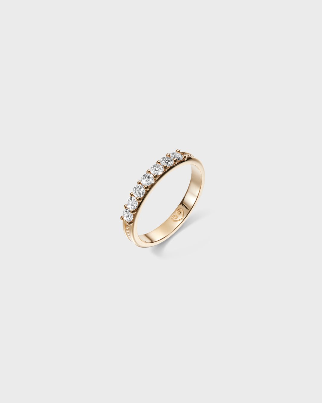 Heritage Diamond Ring 7 x 0.06 ct gold
