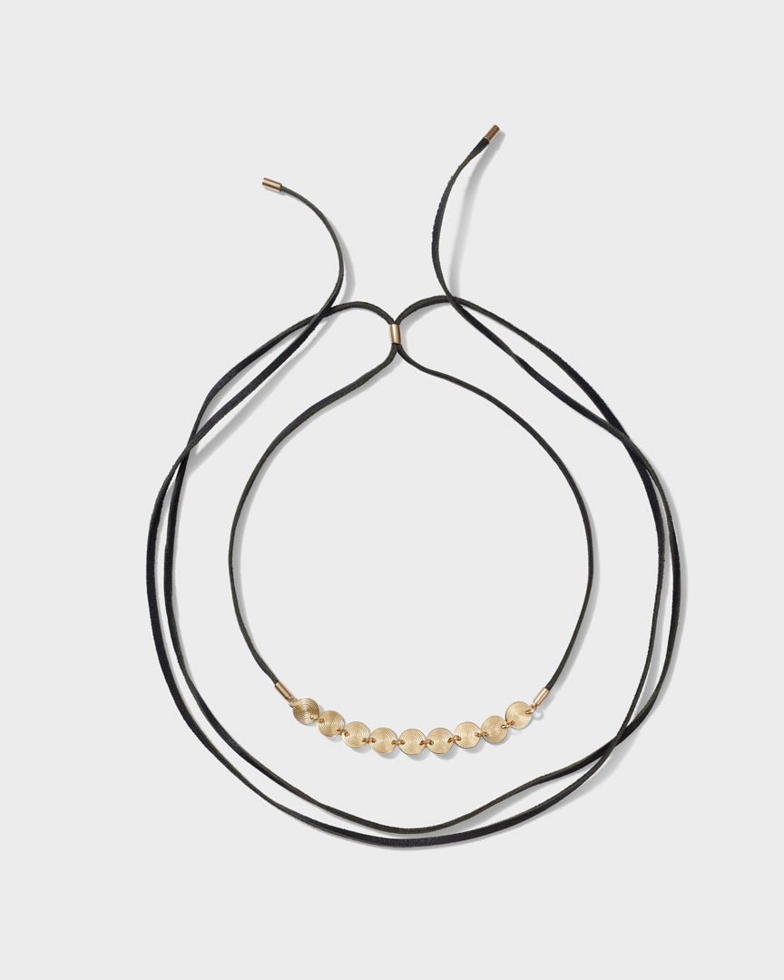 Kosmos choker bronze