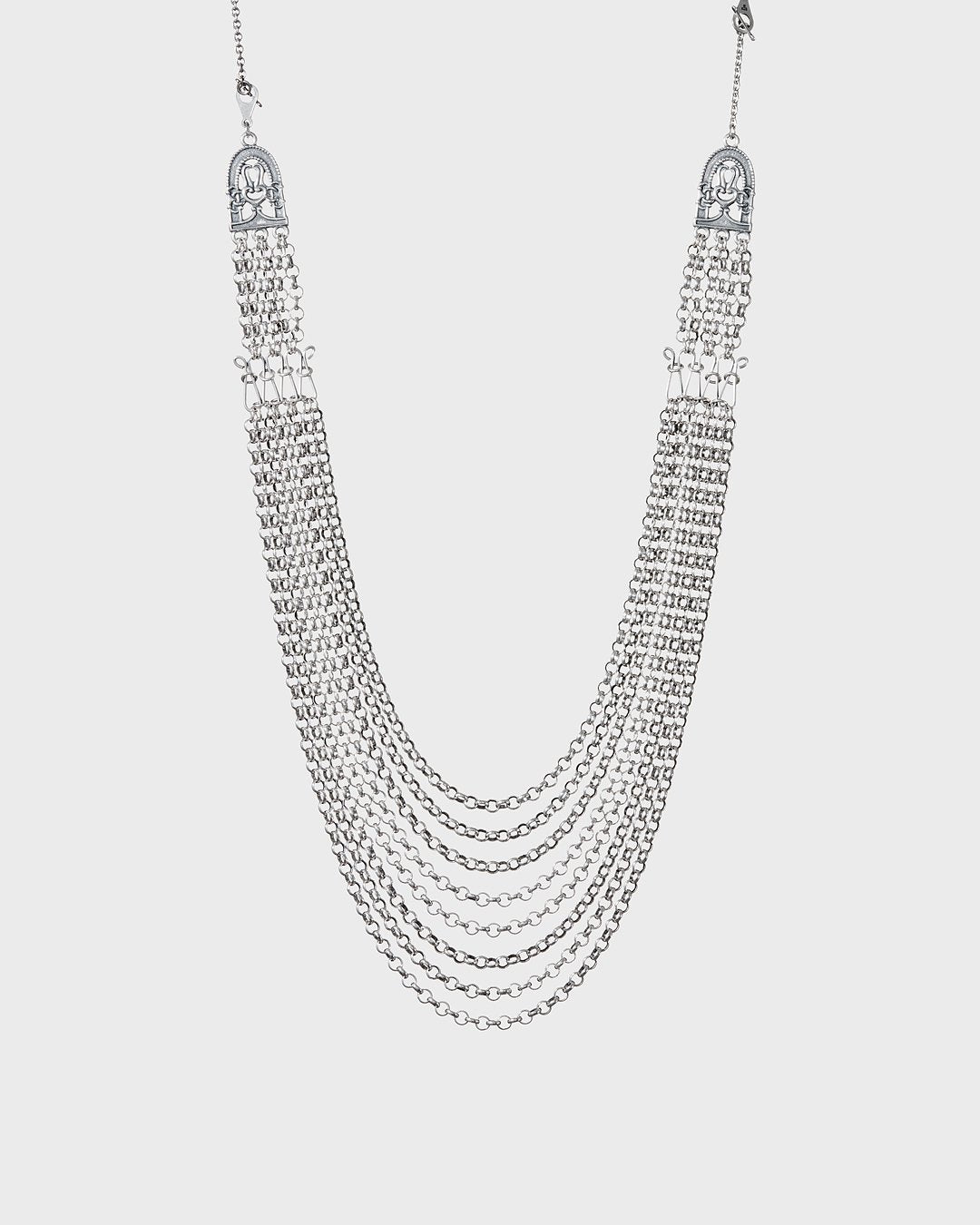 kouさま専用 勿忘草 花 両面 シルバー ヴィンテージ ネックレ● Birds of Paradise Necklace Silver | Kalevala