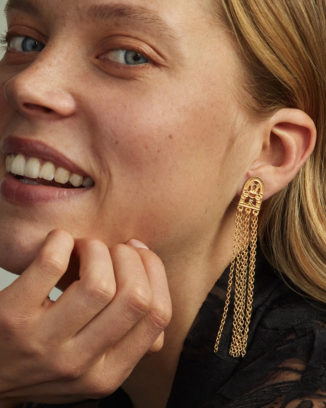 Birds of Paradise Earrings Silver