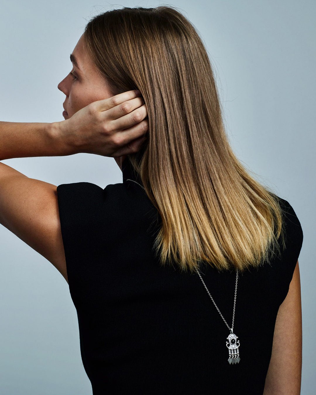 Petsamon kolttakoru -riipus hopea