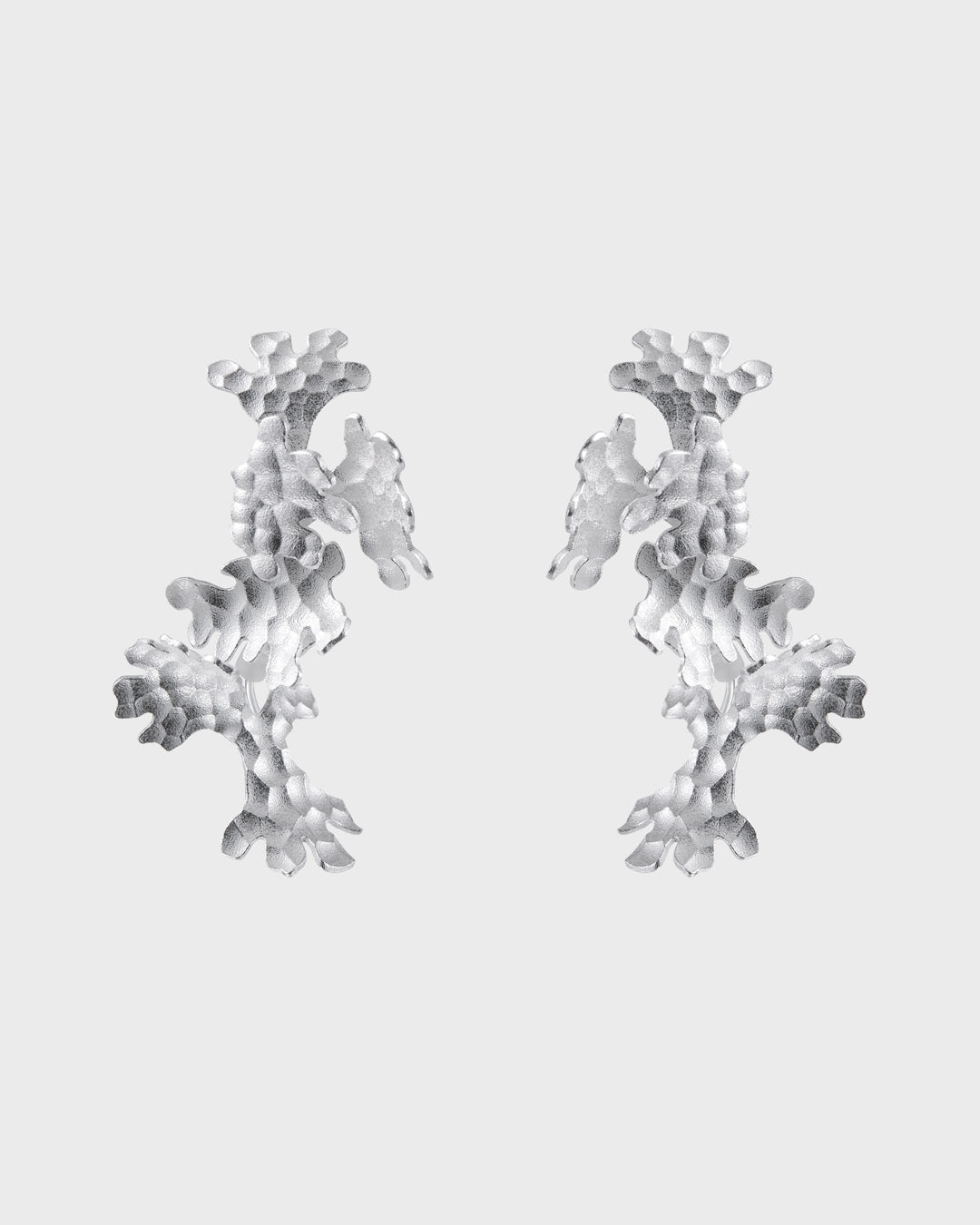 Tundra Earrings 2-piece Silver