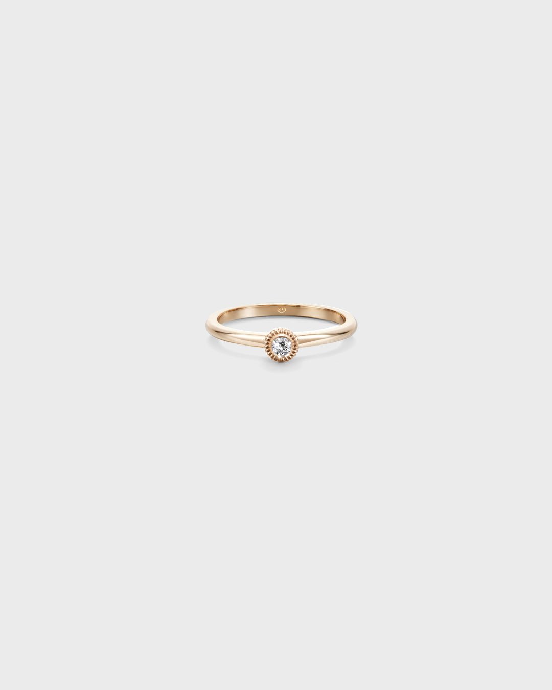 Beloved Diamond Ring 0.06 ct gold