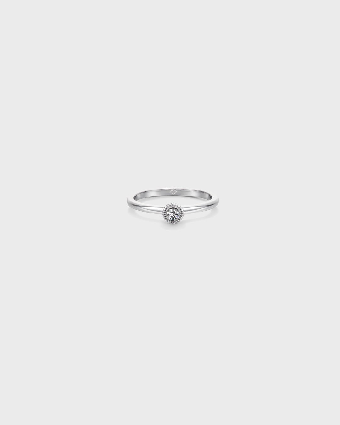 Beloved Diamond Ring 0.06 ct white gold