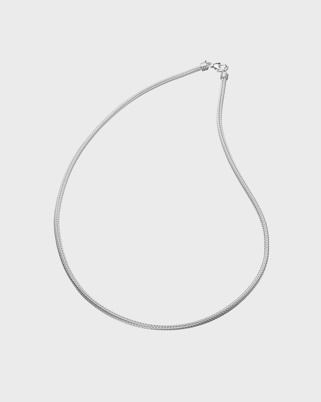 Net Chain Bright Silver 40, 45, 50 cm