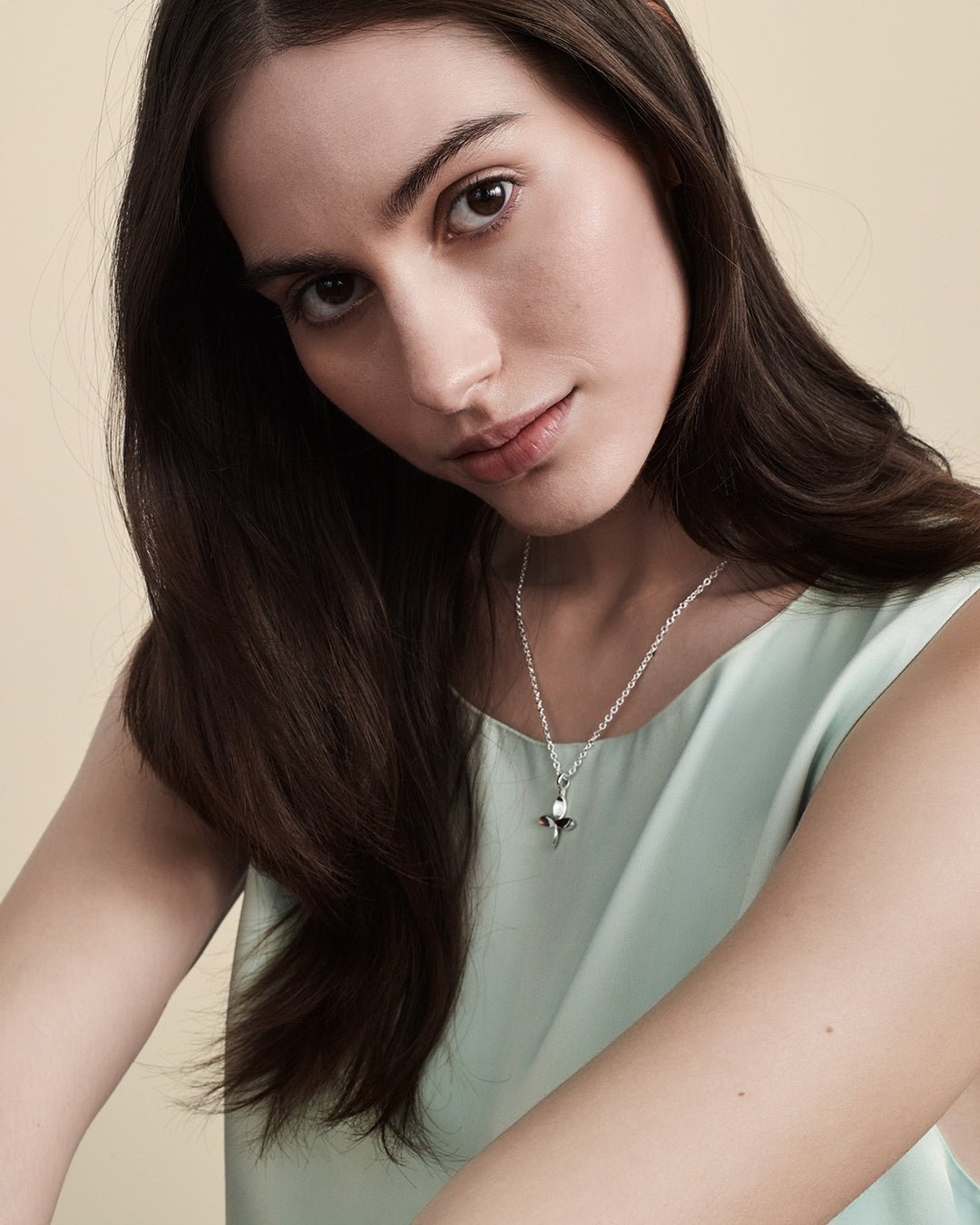 Cross of Friendship Pendant silver