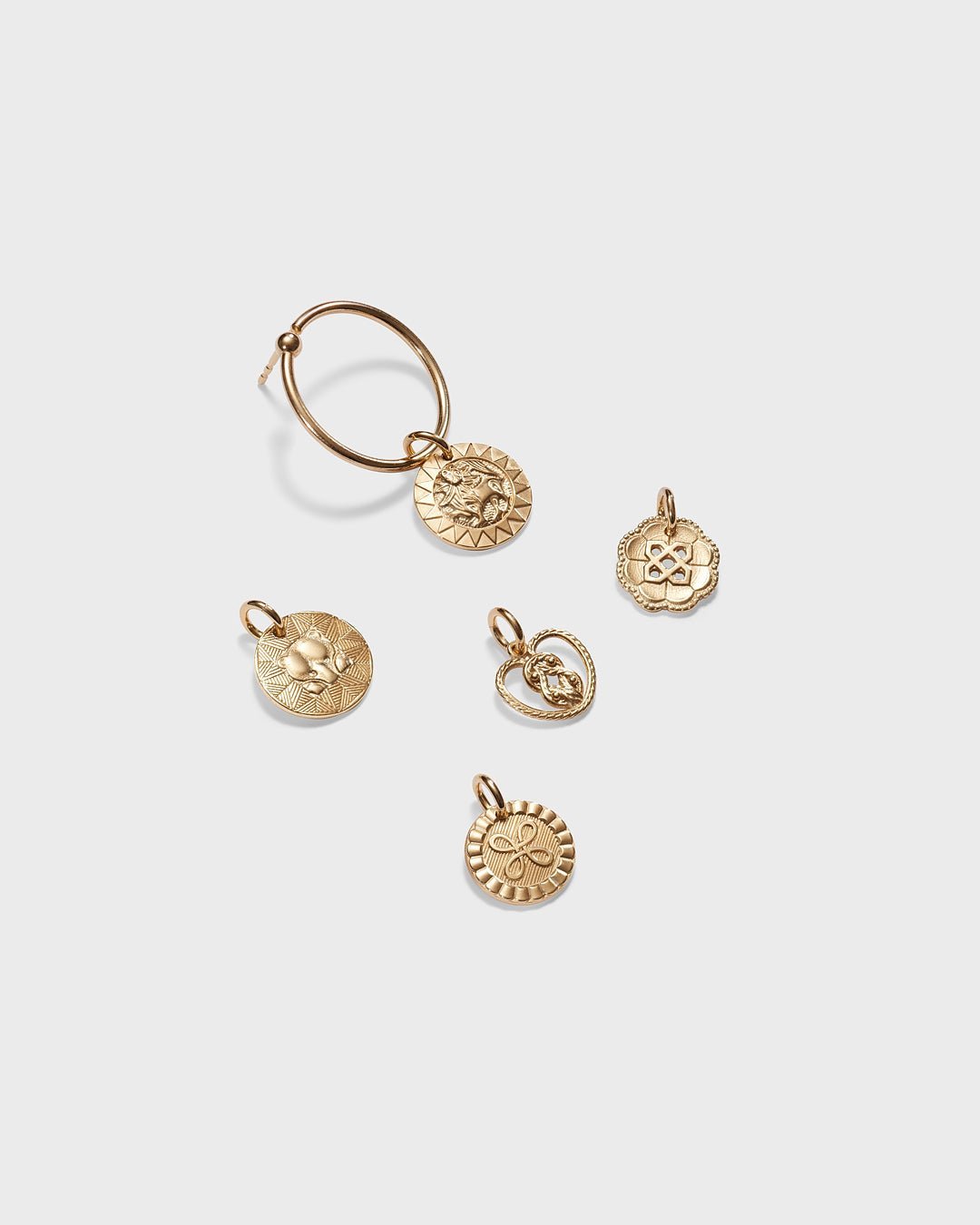 Amulet Mini Charm Sailor's Knot bronze