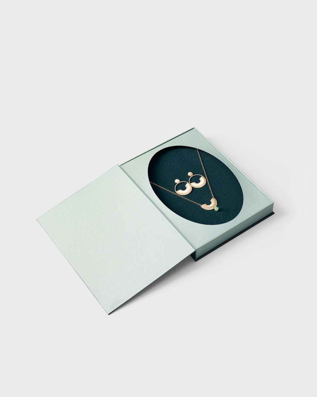 Arcs Earrings bronze