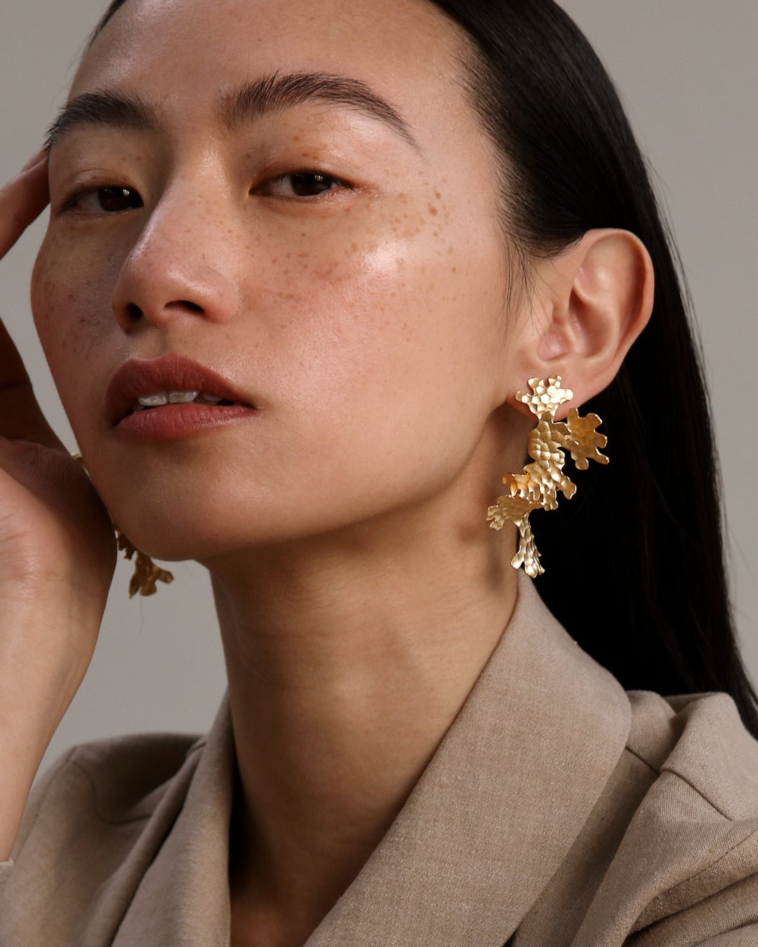 Tundra Earrings Extension piece bronze