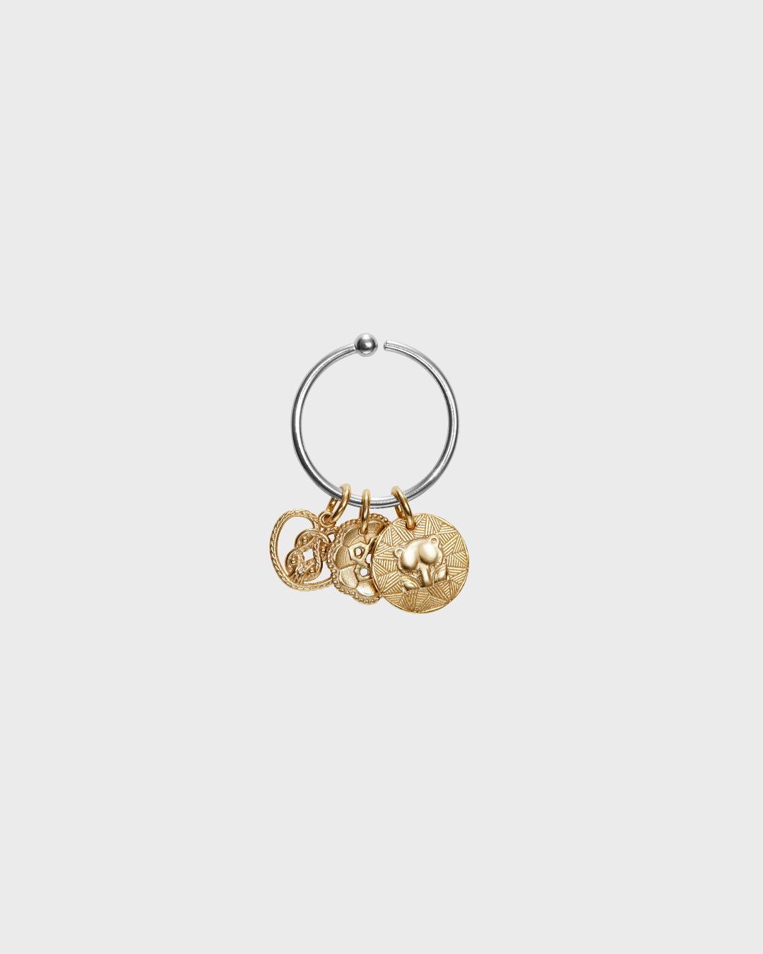 Amulet Mini Charm St. Johns Arms bronze