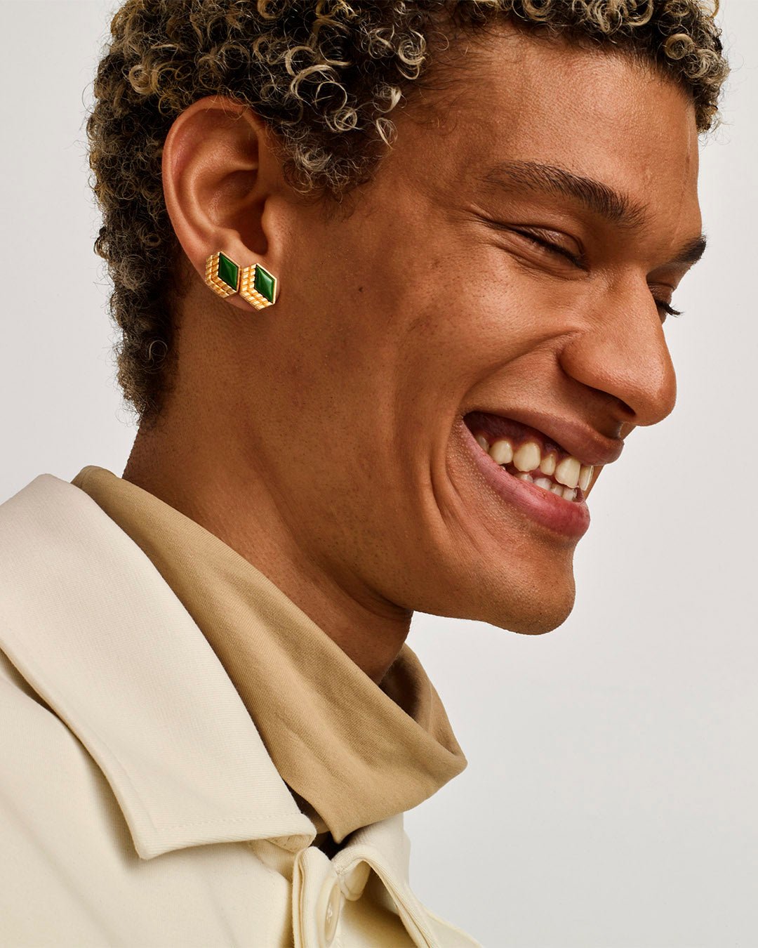 Tree Spirit Stud Earrings Bronze