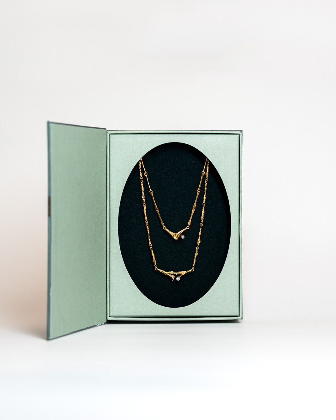 Spring Dew Necklace 1 x 0,02ct