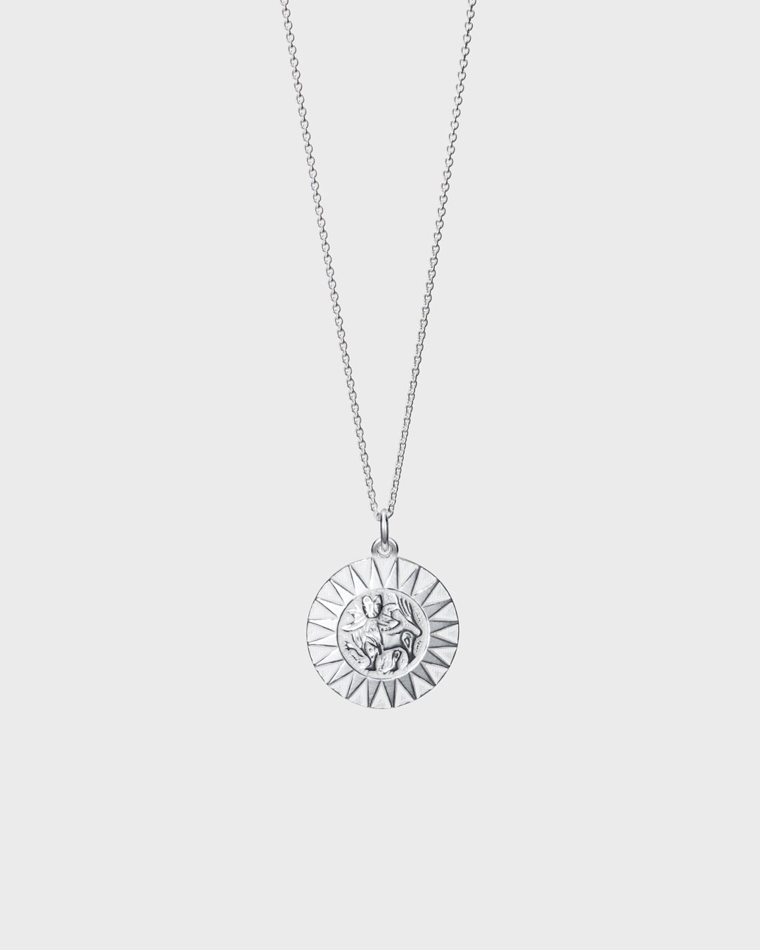 Amuletti Aurinkoleijona -lahjasetti hopea