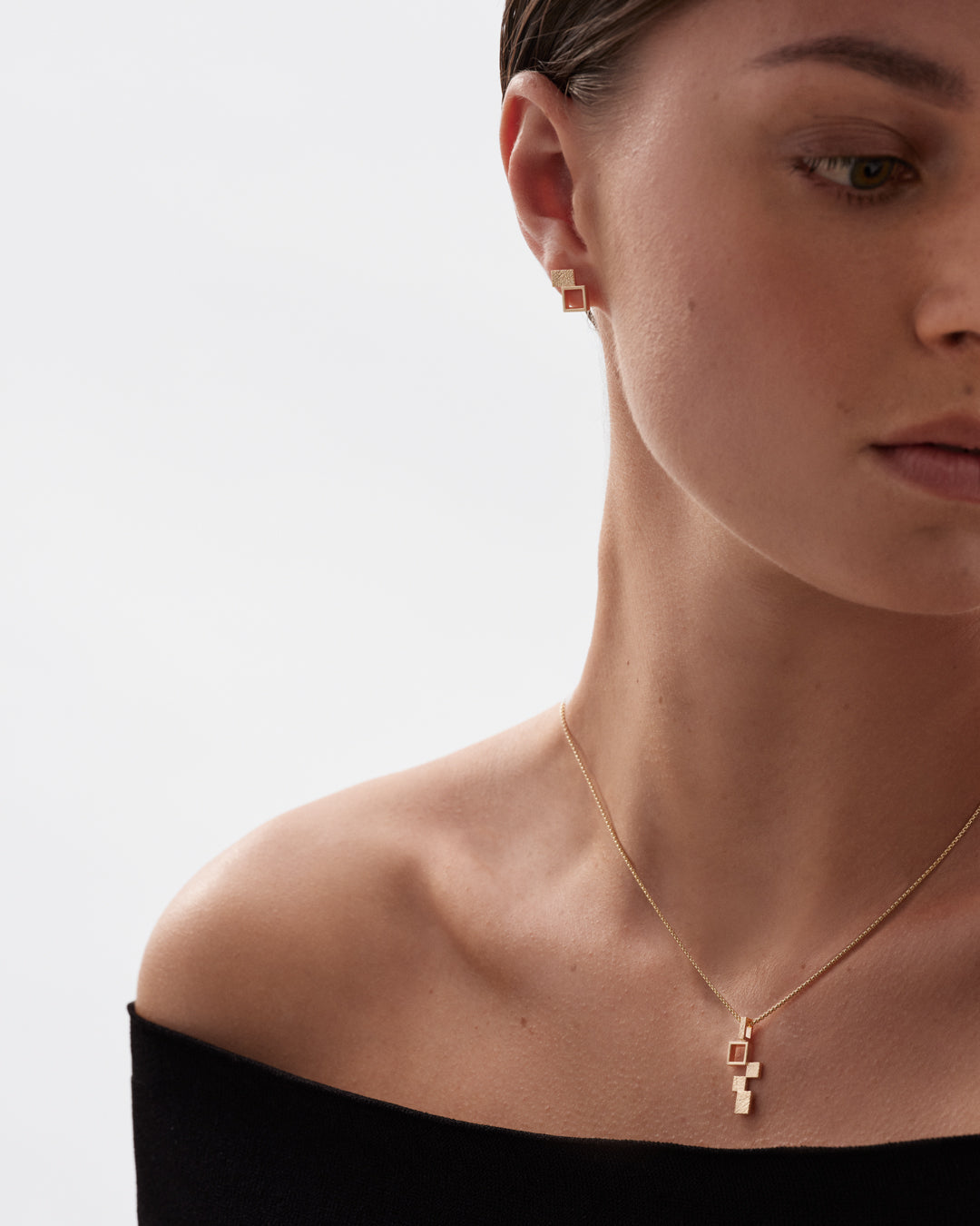 Himmeli earrings gold