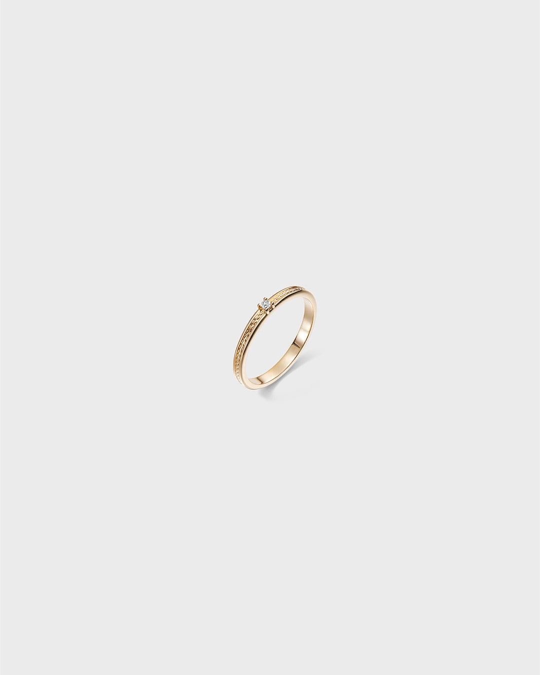 Heritage Diamond Ring 0.02 ct gold