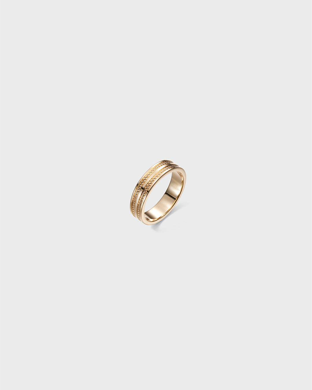 Heritage Ring Wide gold