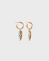 Itu earrings seed silver gold-plated