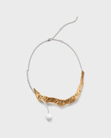 Itu necklace silver gold-plated