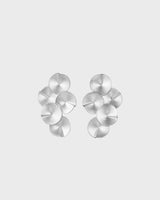 Kaikuja single earring silver left