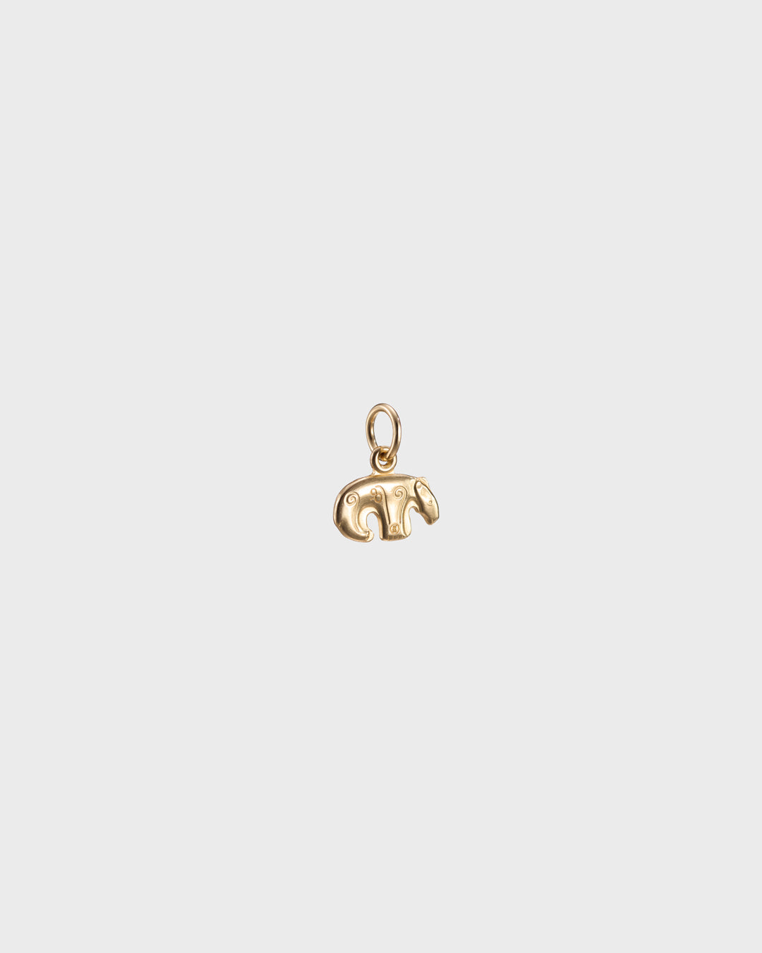 Kalevala bear charm bronze