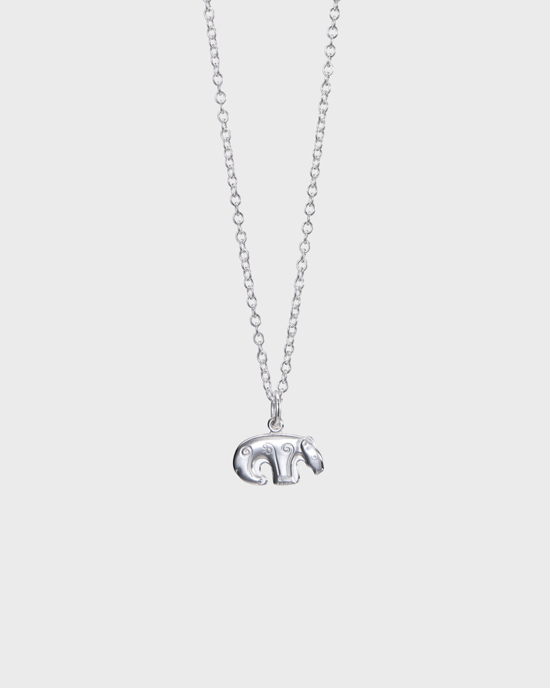Kalevala Bear Pendant large silver