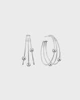Kehät earrings large silver